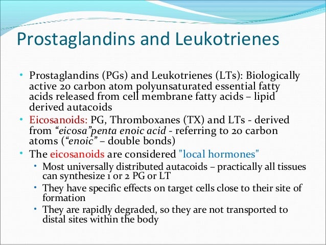 Prostaglandins and Rheumatoid Arthritis